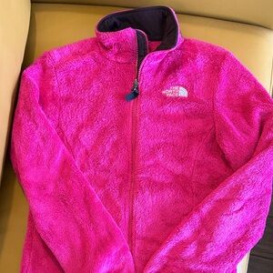 The North Face Vibrant Pink Fleece Jacket